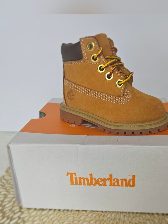 Timberland Other - ​Timberland Premium 6-Inch Lace Waterproof Boot Wheat Toddler Size 4